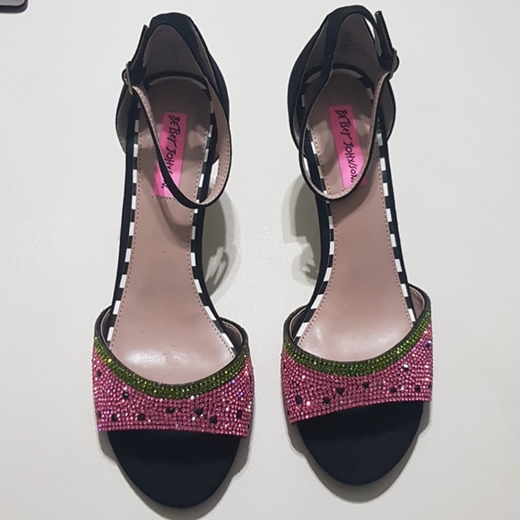 betsey johnson watermelon shoes